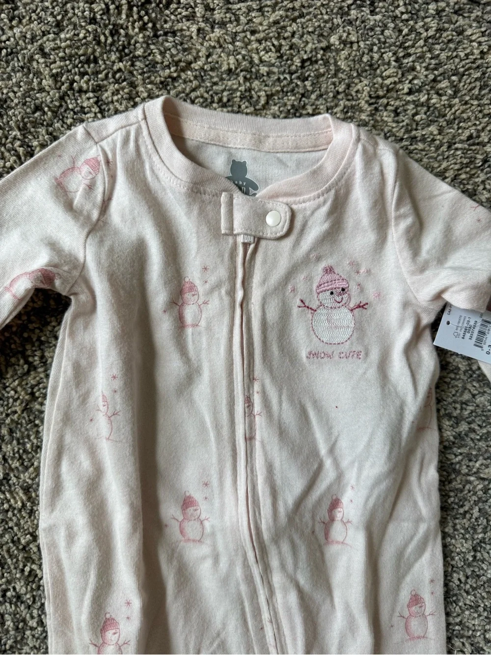 0-3 mo baby girl sleepers NWT